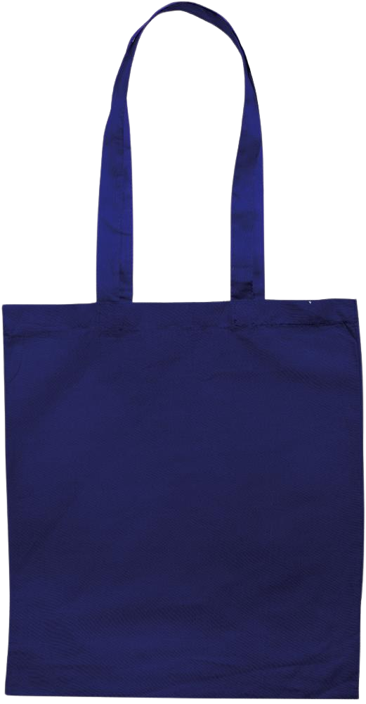 Zodiac Aquarius Design - Essential colored event tote bag_BLUE_back