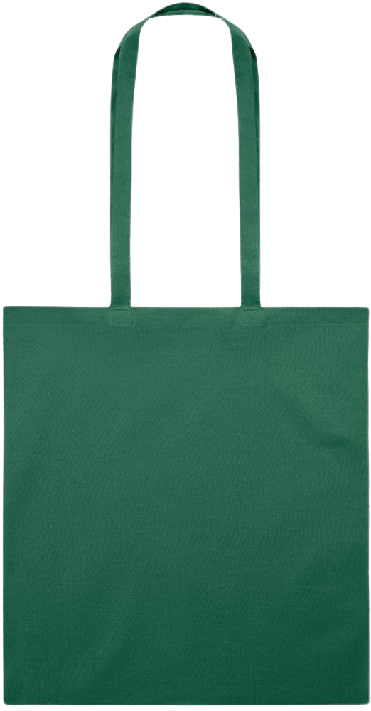 Zodiac Aquarius Design - Essential colored event tote bag_DARK GREEN_back