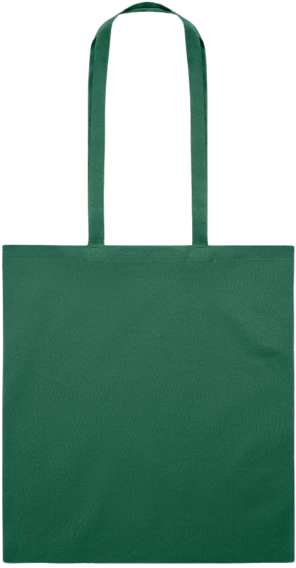 Zodiac Aquarius Design - Essential colored event tote bag_DARK GREEN_back