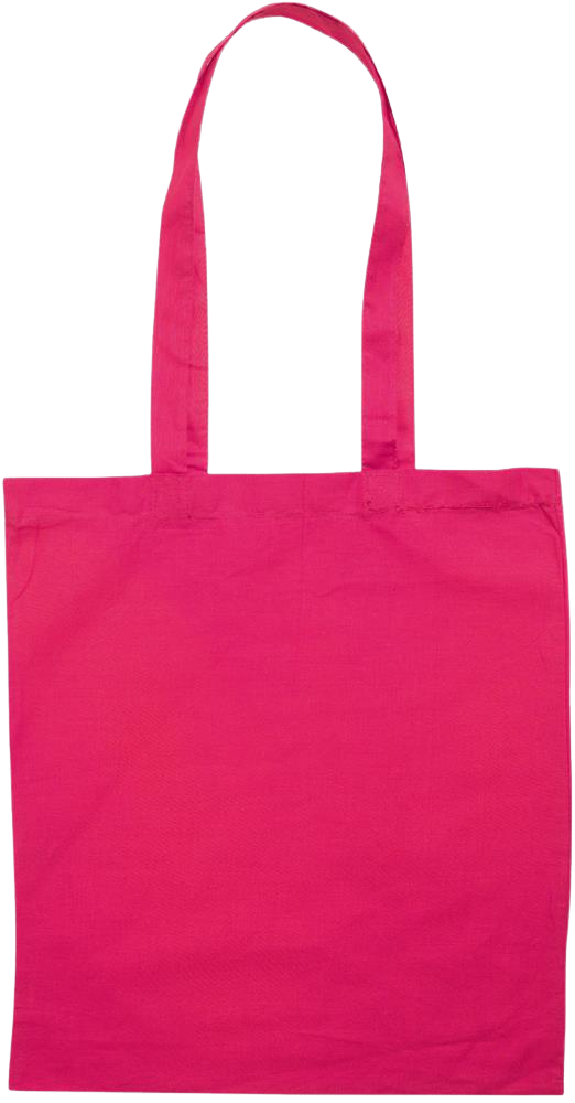 Zodiac Aquarius Design - Essential colored event tote bag_FUCHSIA_back