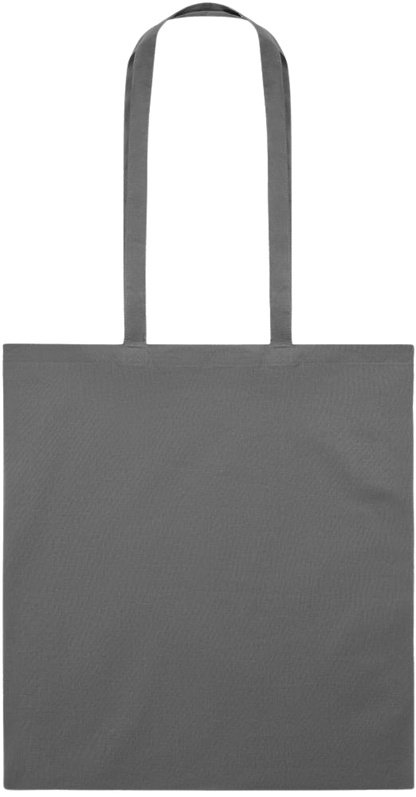 Zodiac Aquarius Design - Essential colored event tote bag_STONE GREY_back