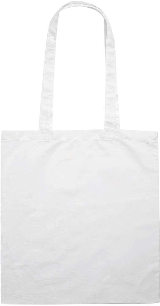 Zodiac Aquarius Design - Essential colored event tote bag_WHITE_back