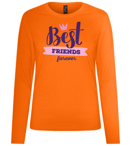 BFF Crown Design - Premium Women´s long sleeve t-shirt