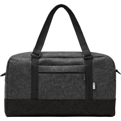 RPET Felt Weekend Bag_STONE GREY_front