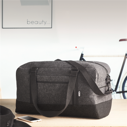 RPET Felt Weekend Bag_STONE GREY_DETAILEDIMAGE_back_1