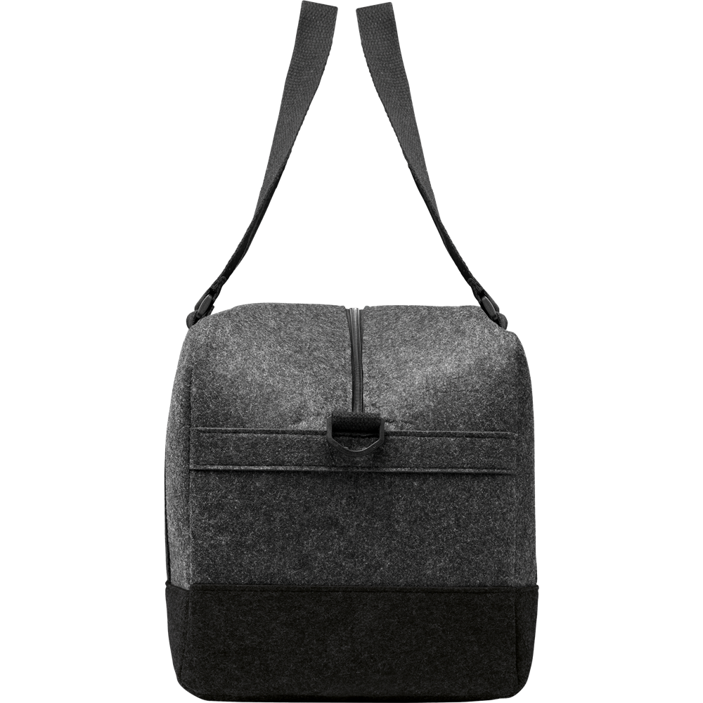 RPET Felt Weekend Bag_STONE GREY_DETAILEDIMAGE_front_2