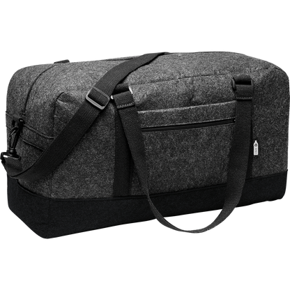 RPET Felt Weekend Bag_STONE GREY_DETAILEDIMAGE_front_6