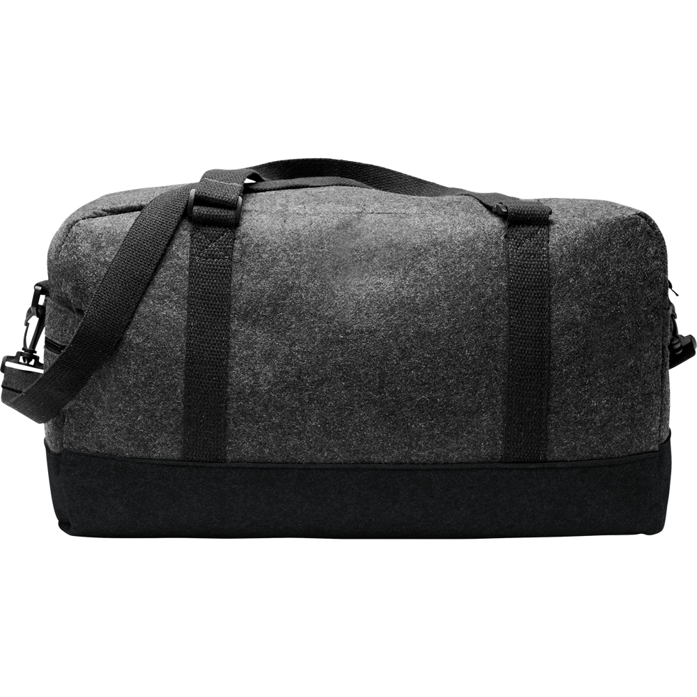 RPET Felt Weekend Bag_STONE GREY_DETAILEDIMAGE_front_7