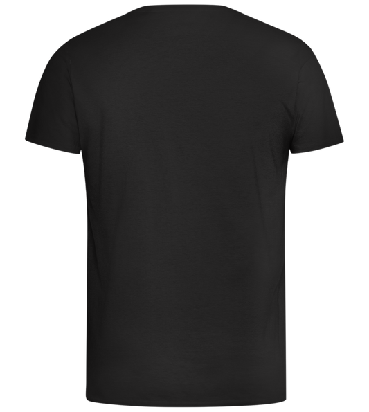 No Waifu No Laifu Design - Comfort men's t-shirt_DEEP BLACK_back