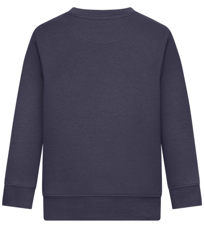 Drifting Not A Crime Design - Comfort Kids Sweater_FRENCH NAVY_back