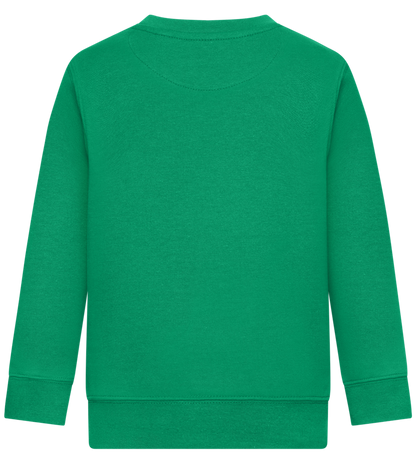 Drifting Not A Crime Design - Comfort Kids Sweater_MEADOW GREEN_back