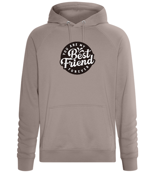 You Are My Best Friend Forever Design - Comfort unisex hoodie_CHARCOAL CHIN_front