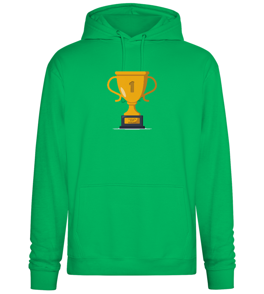 #1 Grandpa Design - Premium Essential Unisex Hoodie_SPRING GREEN_front