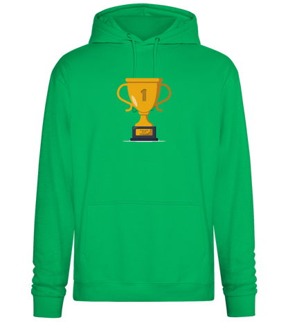 #1 Grandpa Design - Premium Essential Unisex Hoodie_SPRING GREEN_front