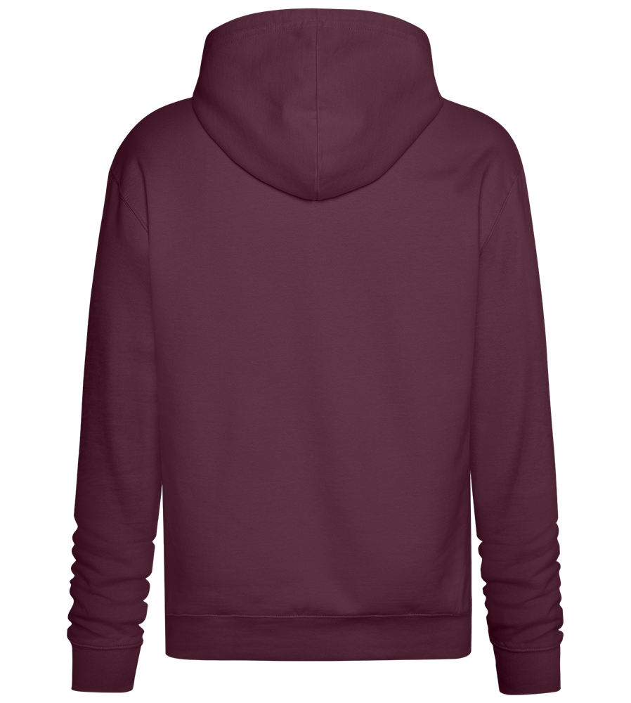 #1 Grandpa Design - Premium Essential Unisex Hoodie_BORDEAUX_back