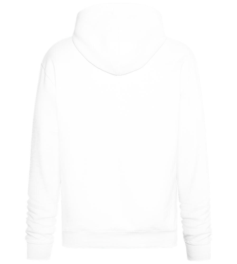 #1 Grandpa Design - Premium Essential Unisex Hoodie_WHITE_back