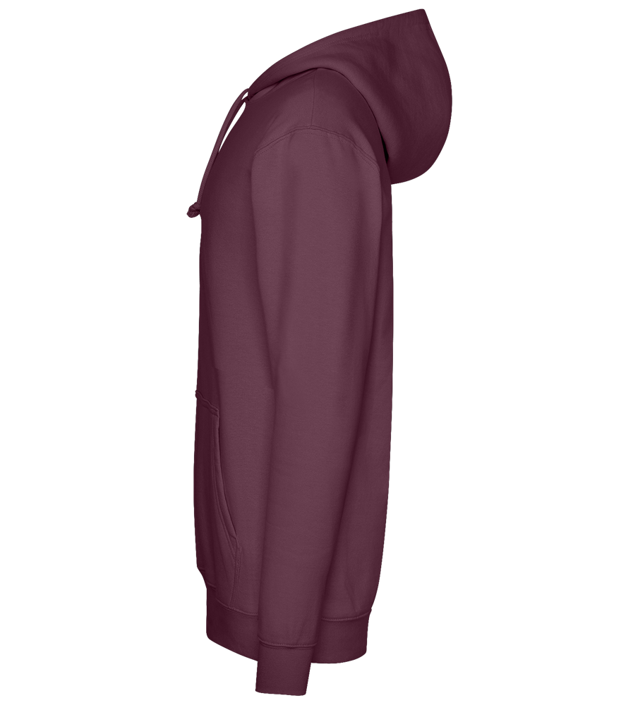 #1 Grandpa Design - Premium Essential Unisex Hoodie_BORDEAUX_left