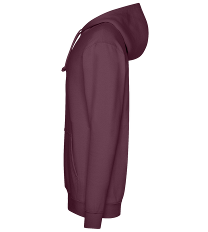 #1 Grandpa Design - Premium Essential Unisex Hoodie_BORDEAUX_left