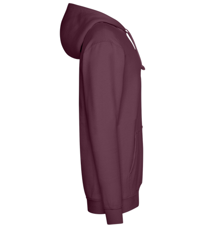 #1 Grandpa Design - Premium Essential Unisex Hoodie_BORDEAUX_right