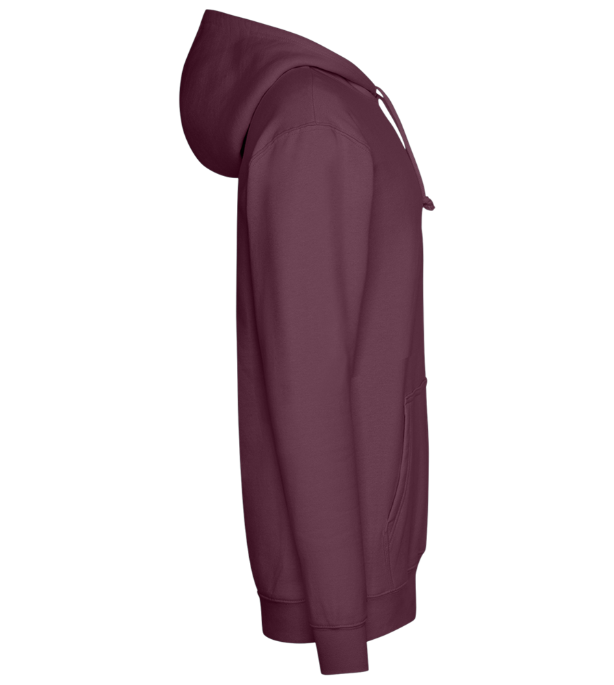 #1 Grandpa Design - Premium Essential Unisex Hoodie_BORDEAUX_right