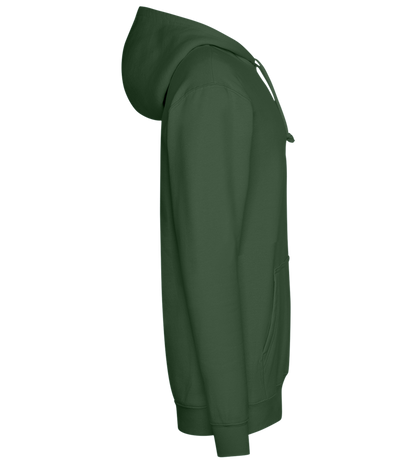 #1 Grandpa Design - Premium Essential Unisex Hoodie_GREEN BOTTLE_right