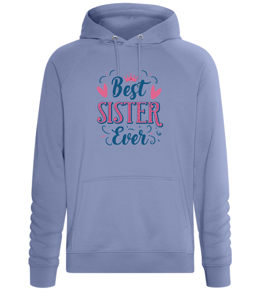 Best Sister Design - Comfort unisex hoodie_BLUE_front