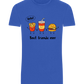 Best Friends Ever Food Design - Basic Unisex T-Shirt_ROYAL_front