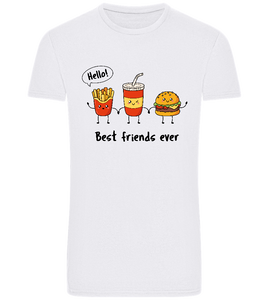 Best Friends Ever Food Design - Basic Unisex T-Shirt