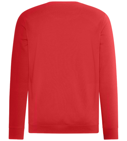 Golden Heist Duo Design - Comfort unisex sweater_RED_back