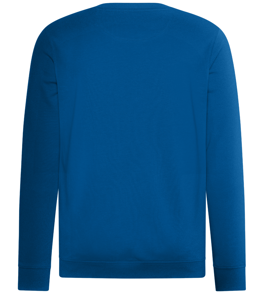 Golden Heist Duo Design - Comfort unisex sweater_ROYAL_back