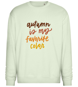 My Favorite Color is Autumn Design - Comfort Essential Unisex Sweater