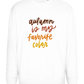 My Favorite Color is Autumn Design - Comfort Essential Unisex Sweater_WHITE_front