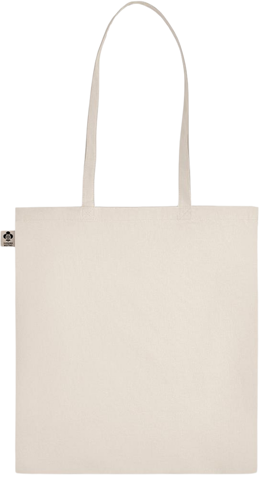 My Kids Make Me Carry This Design - Essential ecru organic cotton tote bag_BEIGE_back