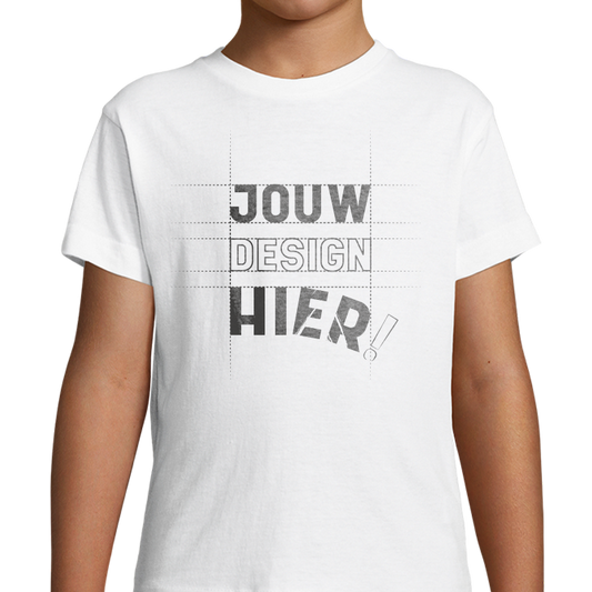 Getailleerd kinder t-shirt (Basic)