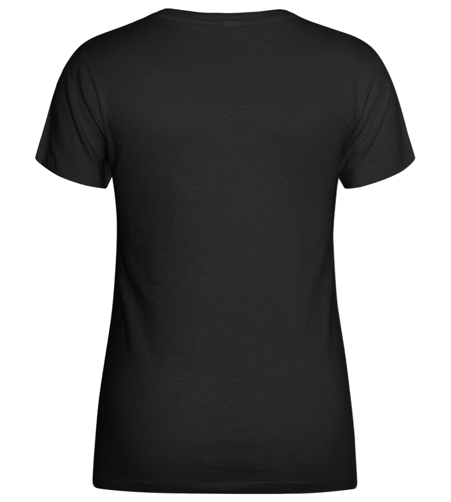 More Creative than You Design - Basic women's t-shirt_DEEP BLACK_back