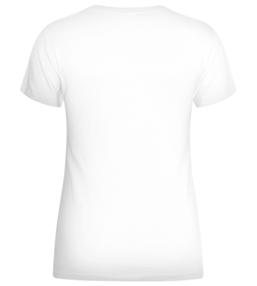 More Creative than You Design - Basic women's t-shirt_WHITE_back