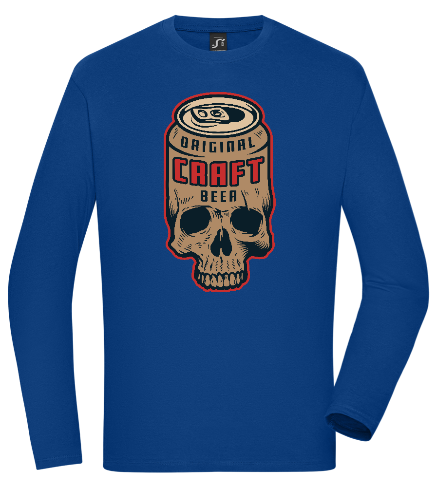 Craft Beer Design - Comfort men's long sleeve t-shirt_OVERSEAS_front