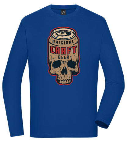 Craft Beer Design - Comfort men's long sleeve t-shirt_OVERSEAS_front