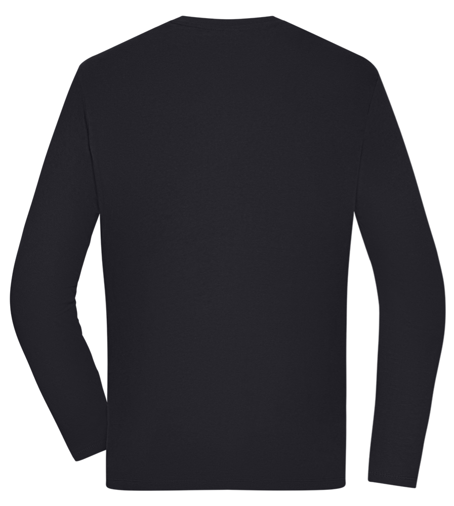 Craft Beer Design - Comfort men's long sleeve t-shirt_MARINE_back