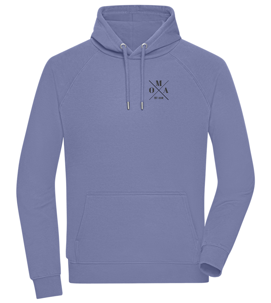 OMA EST Design - Comfort unisex hoodie_BLUE_front