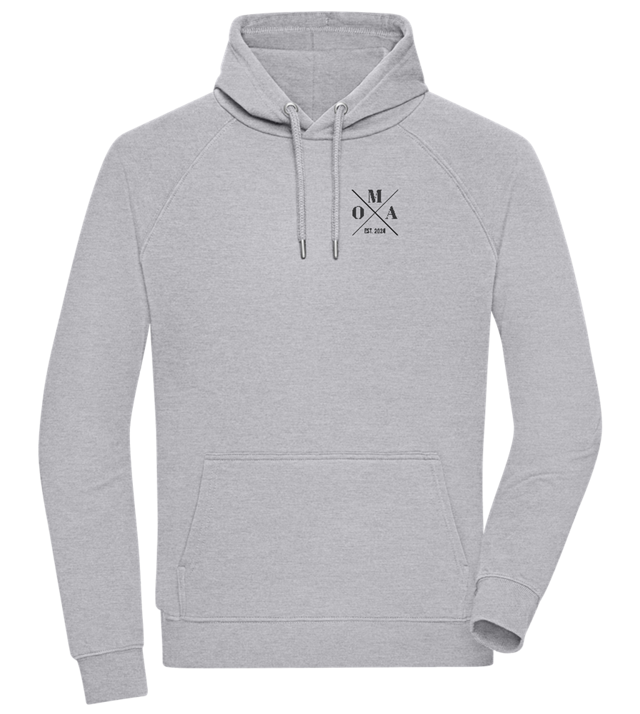 OMA EST Design - Comfort unisex hoodie_ORION GREY II_front