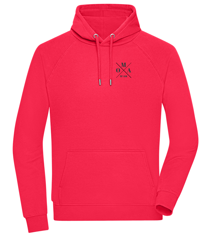 OMA EST Design - Comfort unisex hoodie_RED_front