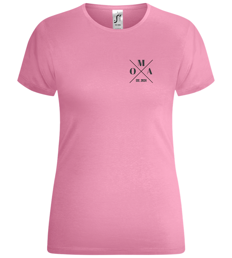 OMA EST Design - Comfort women's t-shirt_PINK ORCHID_front