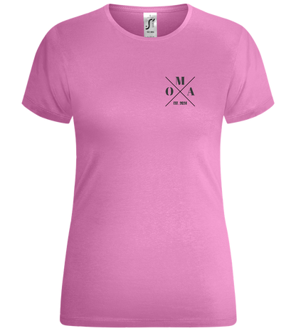 OMA EST Design - Comfort women's t-shirt_PINK ORCHID_front