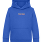 Good Vibes Rainbow Design - Comfort Kids Hoodie_ROYAL_front