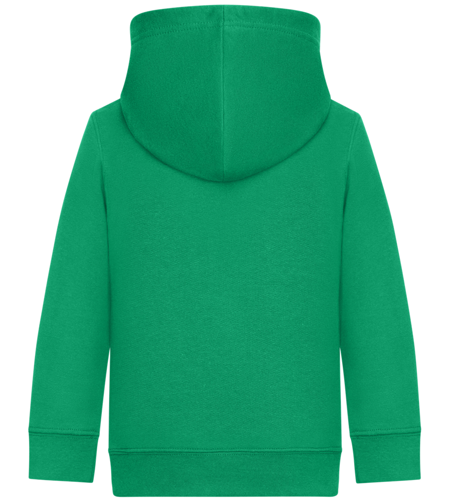 Good Vibes Rainbow Design - Comfort Kids Hoodie_MEADOW GREEN_back