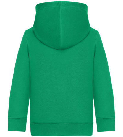 Good Vibes Rainbow Design - Comfort Kids Hoodie_MEADOW GREEN_back