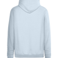 Fake Real Design - Premium unisex hoodie_CREAMY BLUE_back