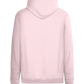 Fake Real Design - Premium unisex hoodie_LIGHT PEACH ROSE_back