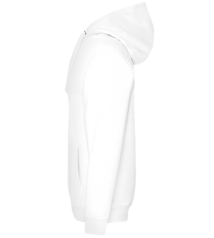 Fake Real Design - Premium unisex hoodie_WHITE_left